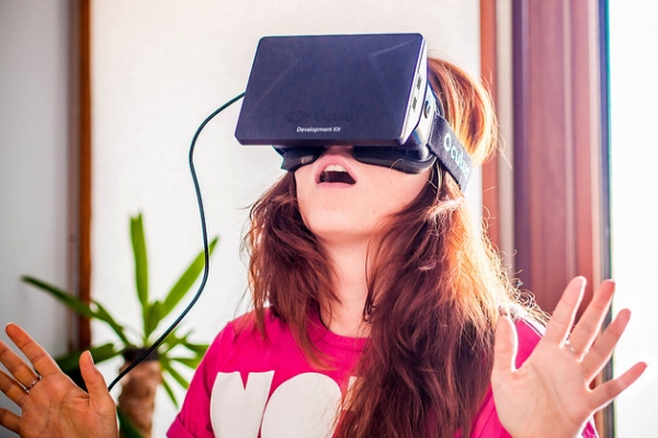 Oculus Rift. Photo by Sergey Galyonkin